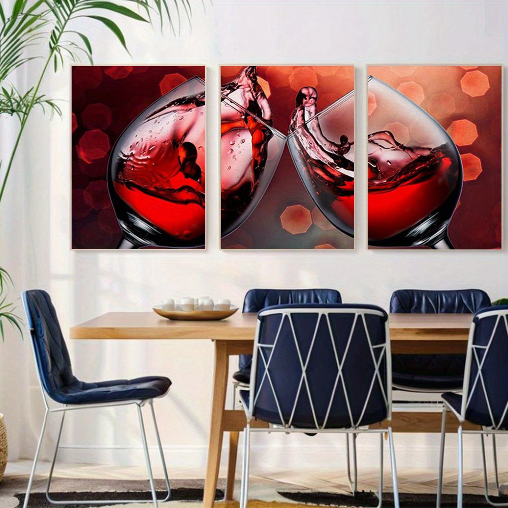 Photography Close Up - Set van 3 ongeramde canvasprints met