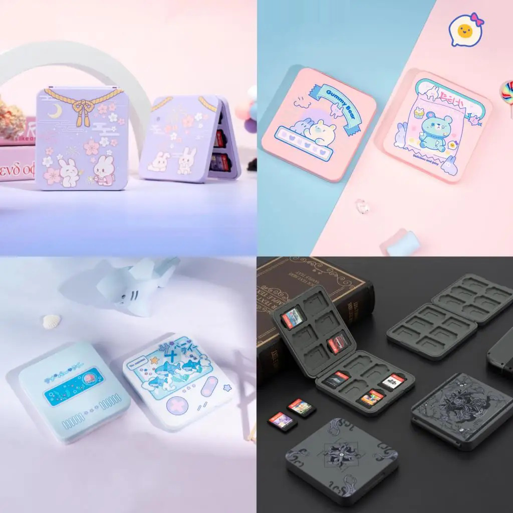 Memory Card Case - Hard Shell Game Kaarten Opbergdoos Beschermhoes