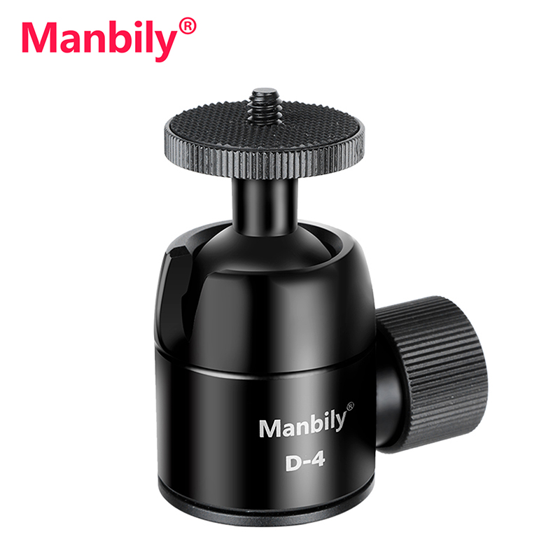 Fluid Head Tripod - Manbily D-4 Camera Statief Kogelkop Mini