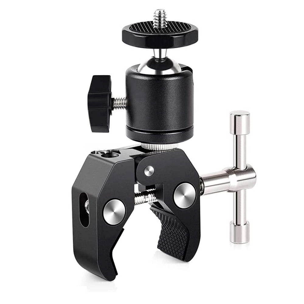 Fluid Head Tripod - ERIKOLE Superklem met 360° ° Mini