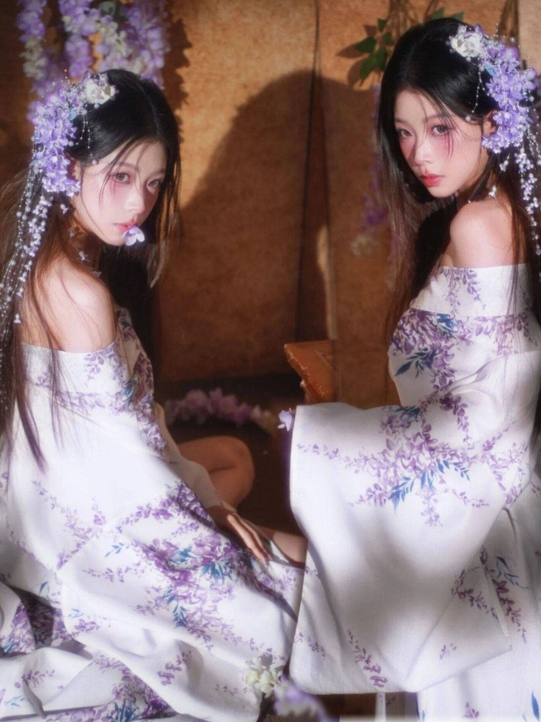 Photography Outfits - Traditionele Japanse kimono formele outfit voor