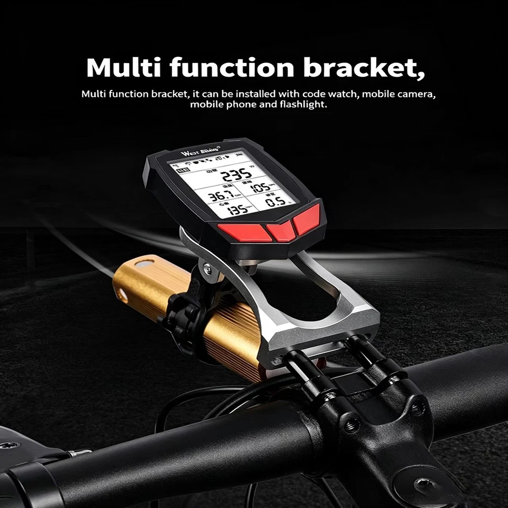 Peak Design Clip - Aluminium fietscomputerhouder stuurverlengingsbeugeladapter, koplampclip compatibel met