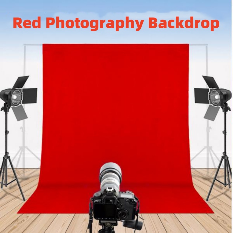 Photography Hacks - Fotografie Rode Achtergrond Doek Scherm Foto