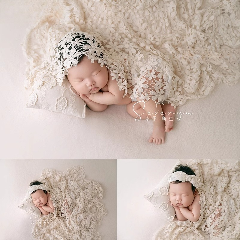 Photography Outfits - Pasgeboren fotografie rekwisieten voor babymeisjes Witte