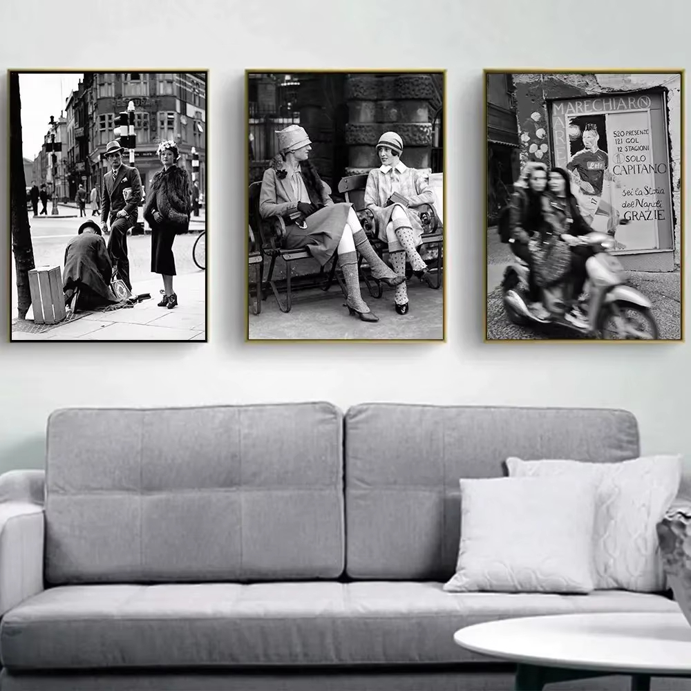 Mode zwart-wit vintage fotogra - Photography Black And White recensie en prijs