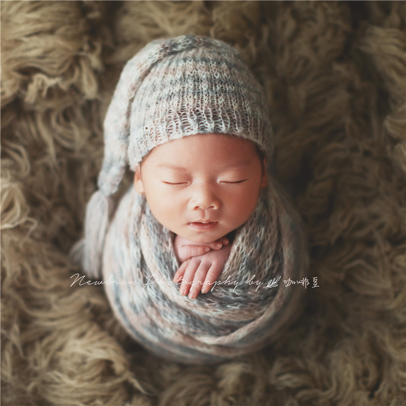 Gebreide jersey wrap en hoed s - Photography Outfits recensie en prijs