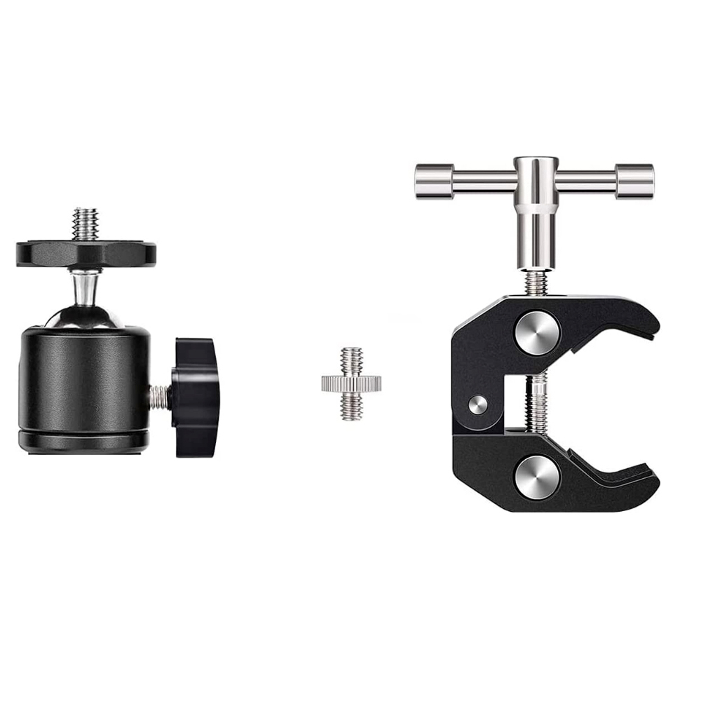 ERIKOLE Superklem met 360° °   - Fluid Head Tripod recensie en prijs