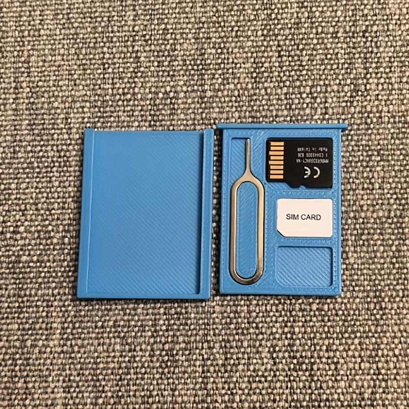 Draagbare PLA SIM Micro SD-kaa - Memory Card Case recensie en prijs