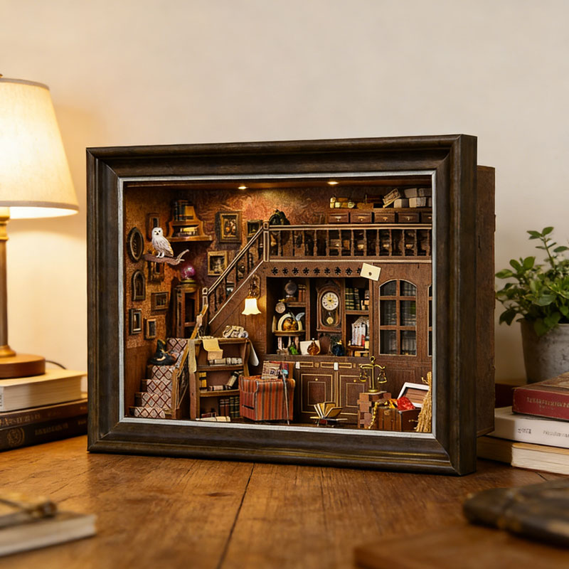 DIY 3D Houten Boekenhoekje Kit - Photography Hacks recensie en prijs