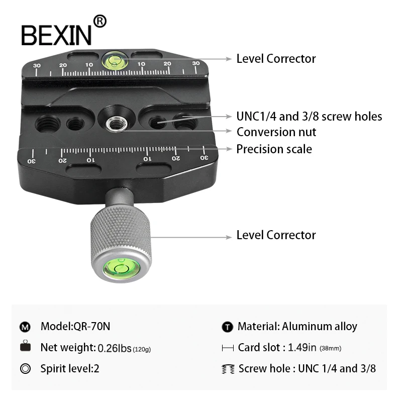 BEXIN QR-serie statiefbalhoofd - Fluid Head Tripod recensie en prijs