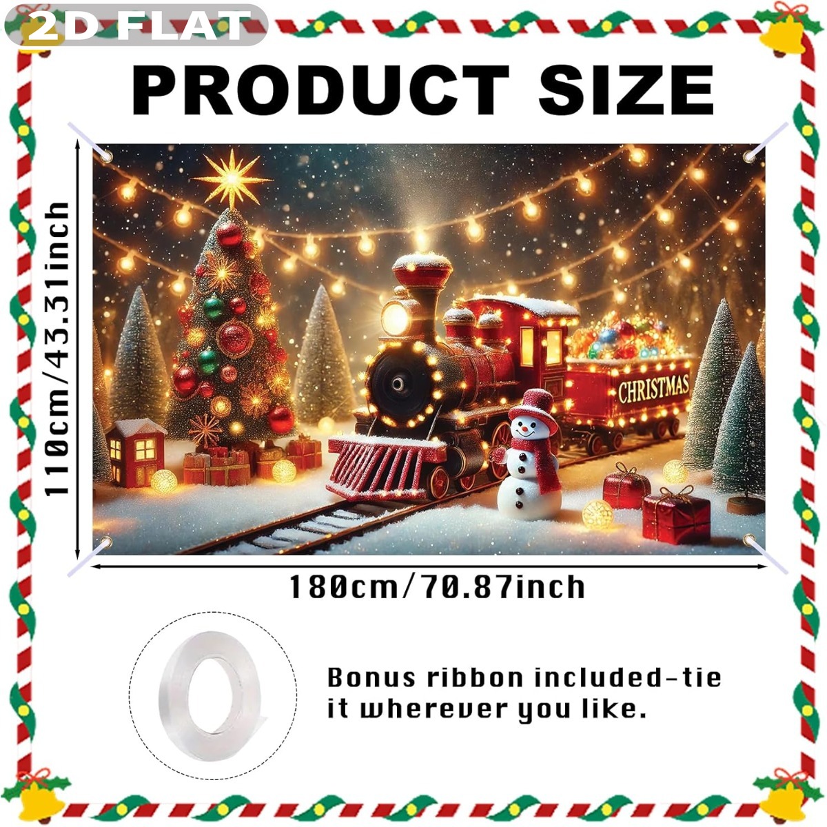 1pc kerstboom en geschenken gr - Photography Background recensie en prijs