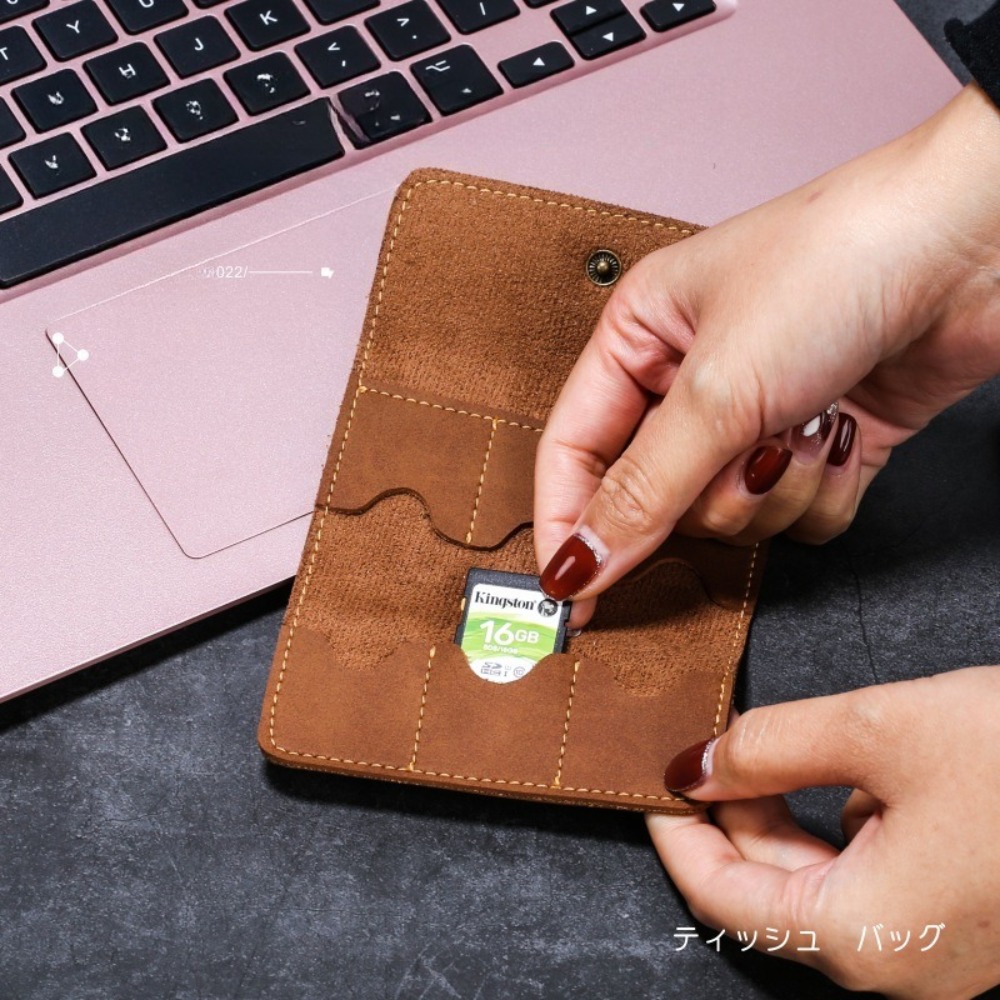 Geheugenkaarthoesje Pu-leer Mu - Memory Card Case recensie en prijs
