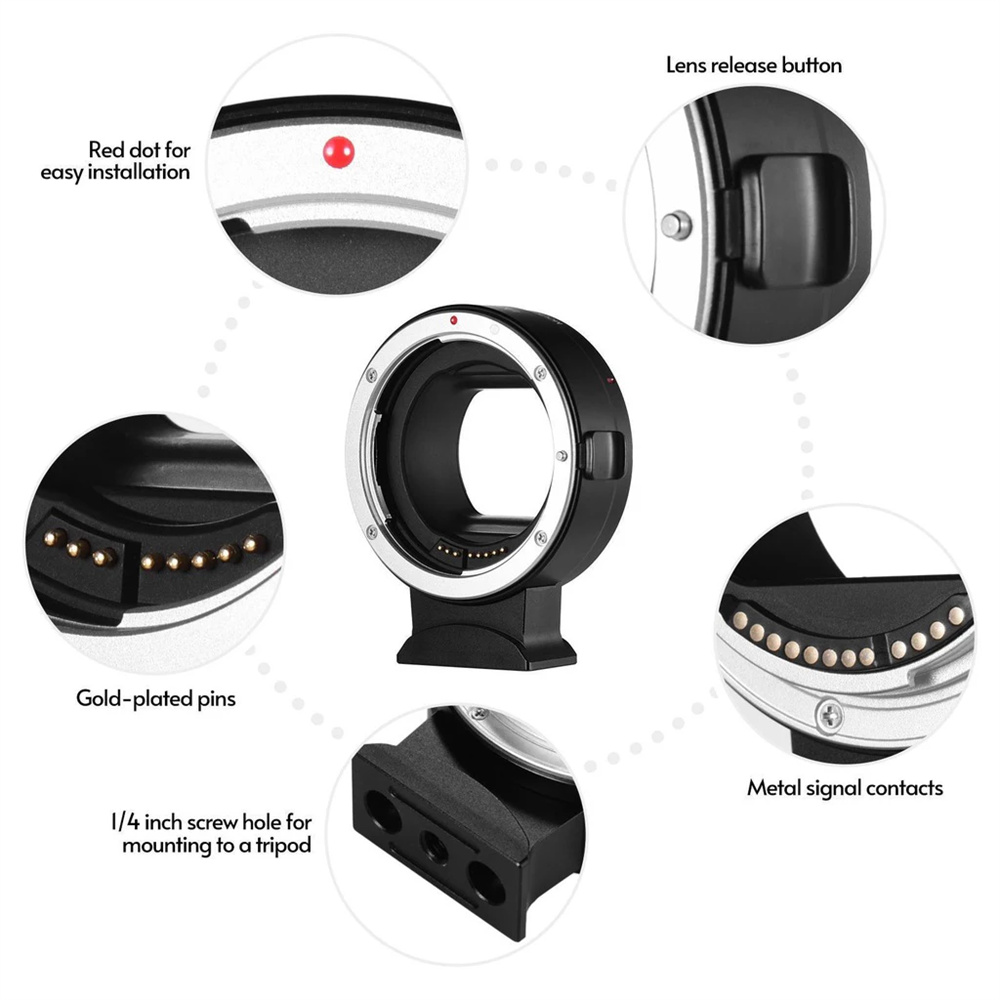 EOS R Mount Adapter EF/EF-S Le - Photography Icon recensie en prijs