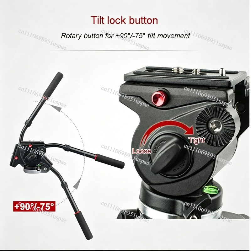 JY0508 Professioneel camerasta - Fluid Head Tripod recensie en prijs