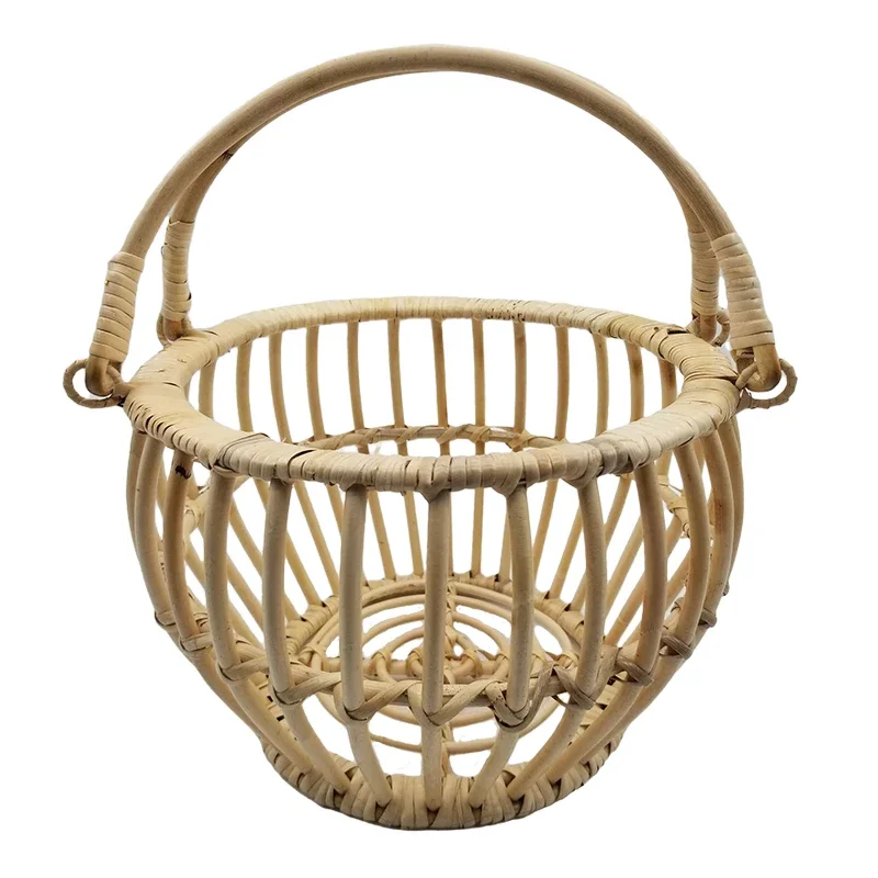 Retro rotan ronde mandstoel -  - Photography Background recensie en prijs