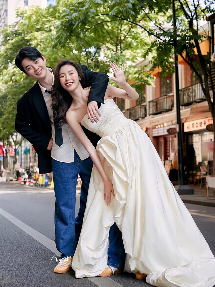 Modieuze Koreaanse stijl denim - Photography Outfits recensie en prijs