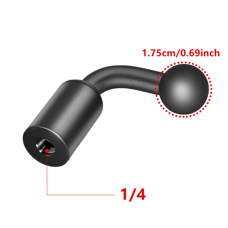 Aluminiumlegering 17mm kogel v - Fluid Head Tripod recensie en prijs