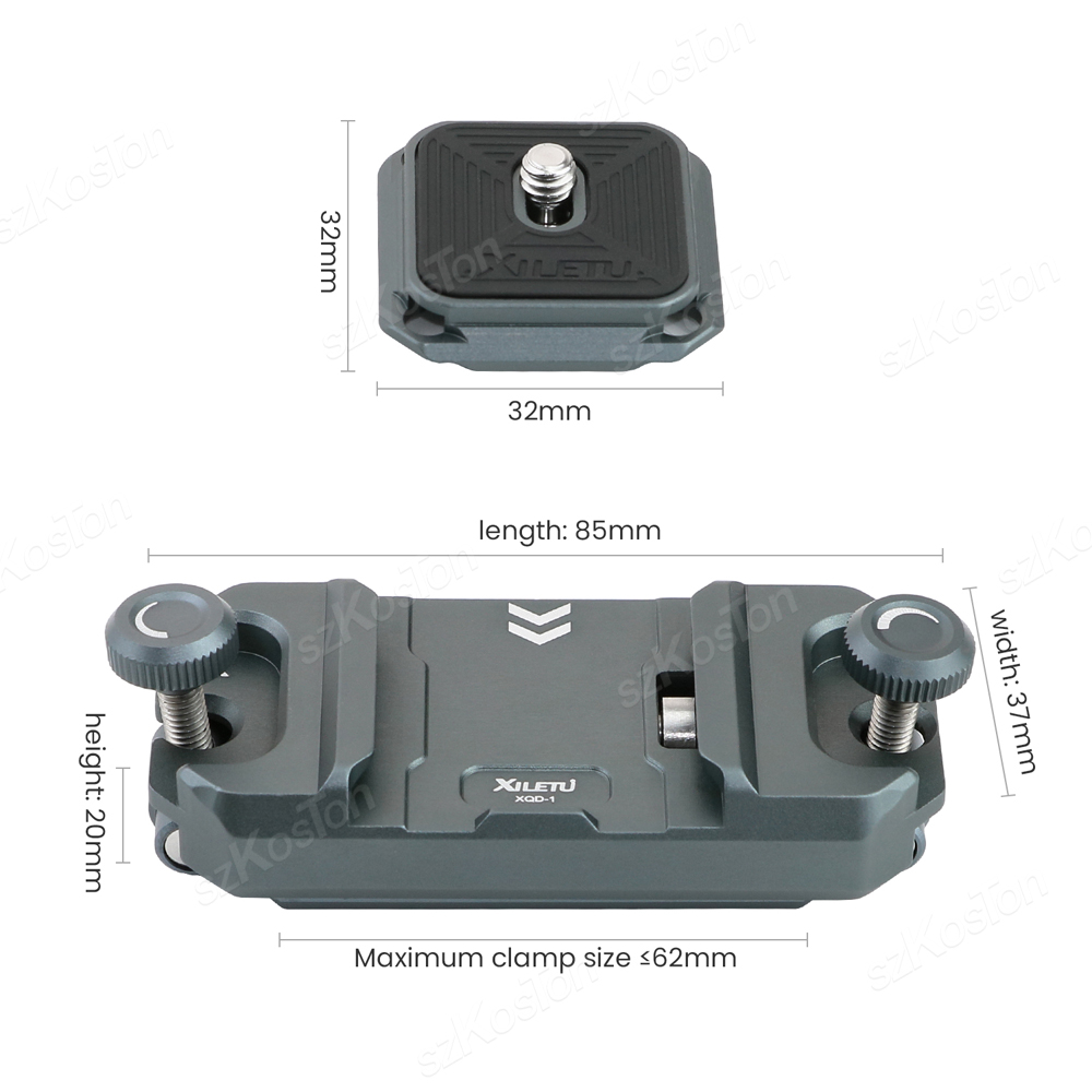 Cameraklip Met Plaatcamera Sne - Peak Design Clip recensie en prijs