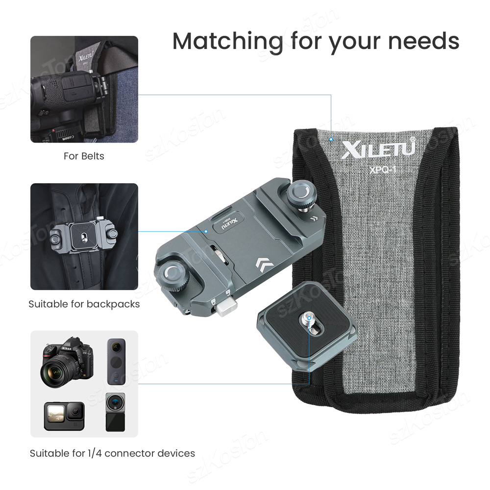 Cameraklip Met Plaatcamera Sne - Peak Design Clip recensie en prijs