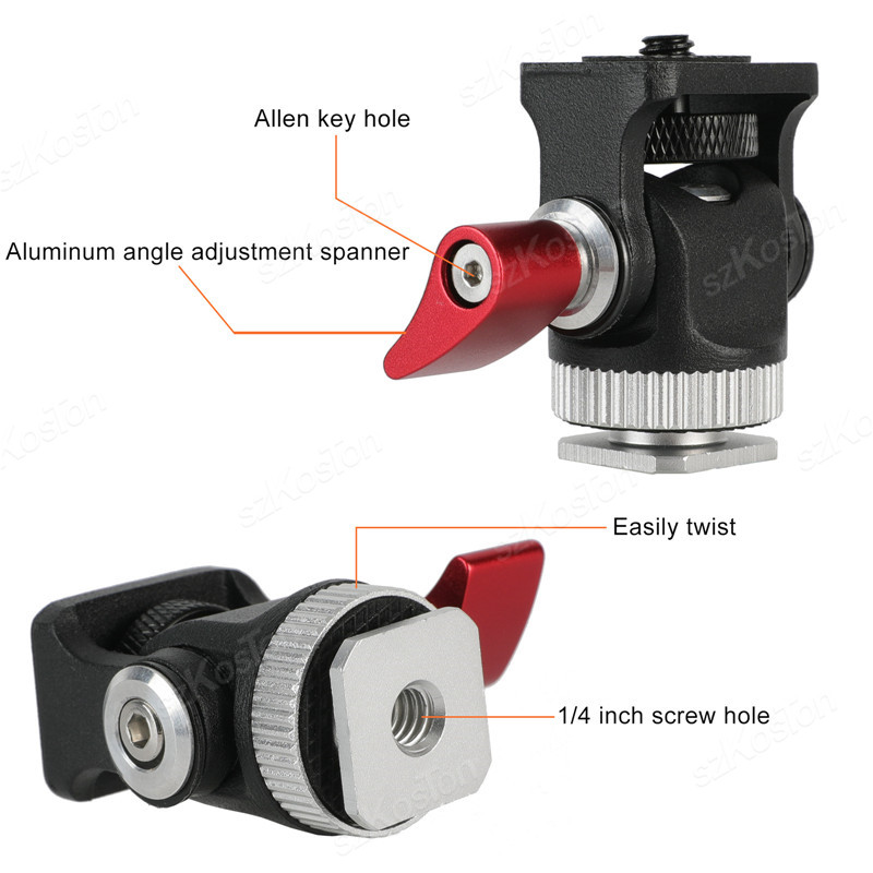 Mini Monitor Mount Houder Stat - Fluid Head Tripod recensie en prijs