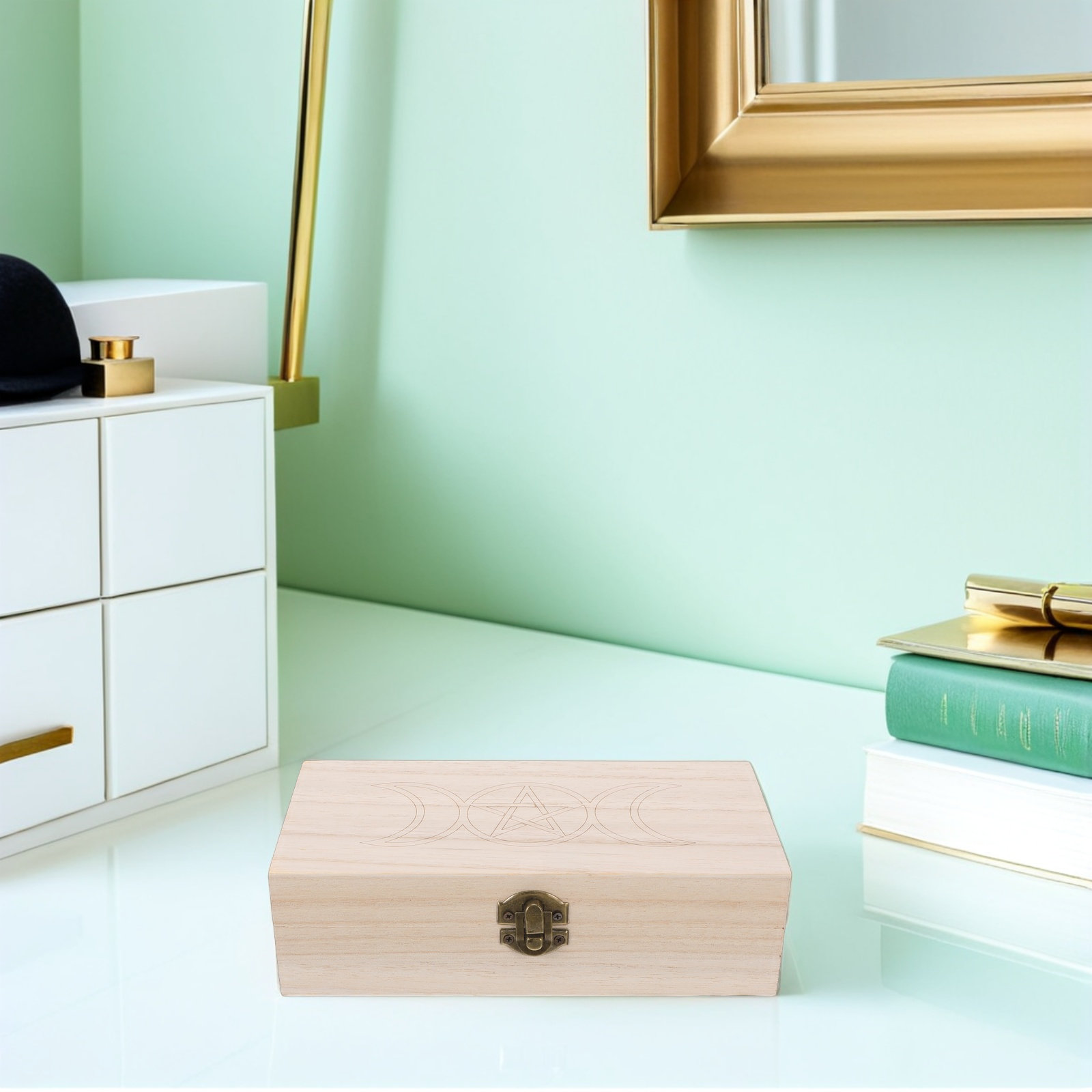 Houten Tarot-kaarthouderdoos D - Memory Card Case recensie en prijs
