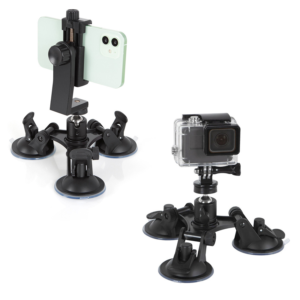 Sterke zuignap houder statief  - Fluid Head Tripod recensie en prijs