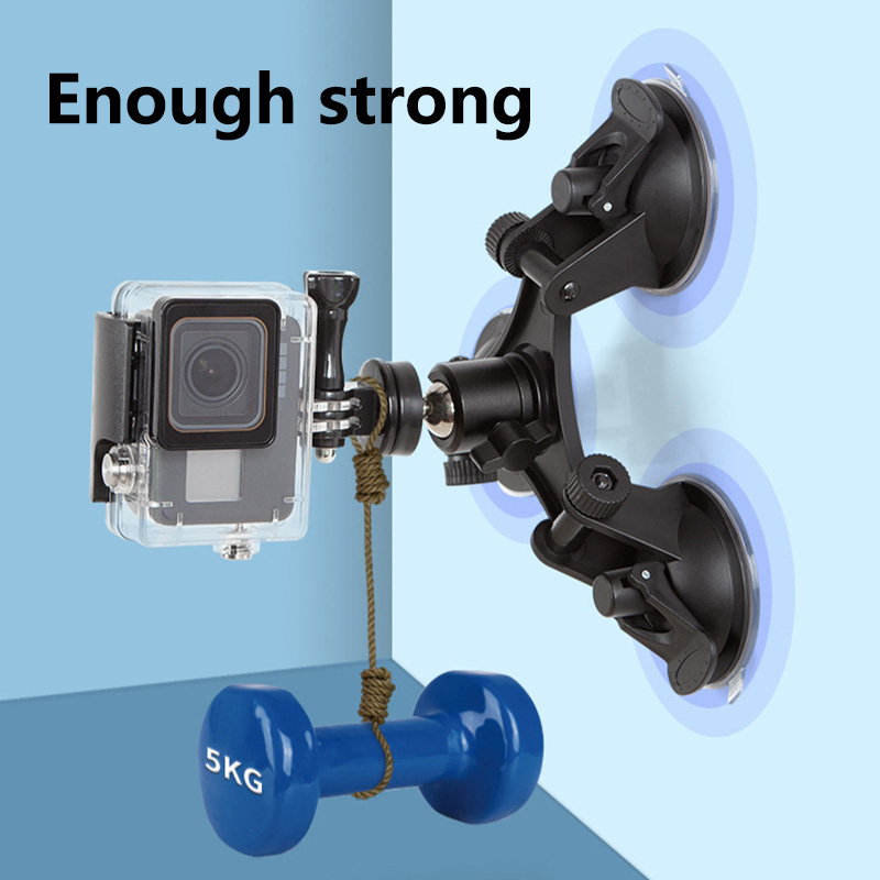 Sterke zuignap houder statief  - Fluid Head Tripod recensie en prijs
