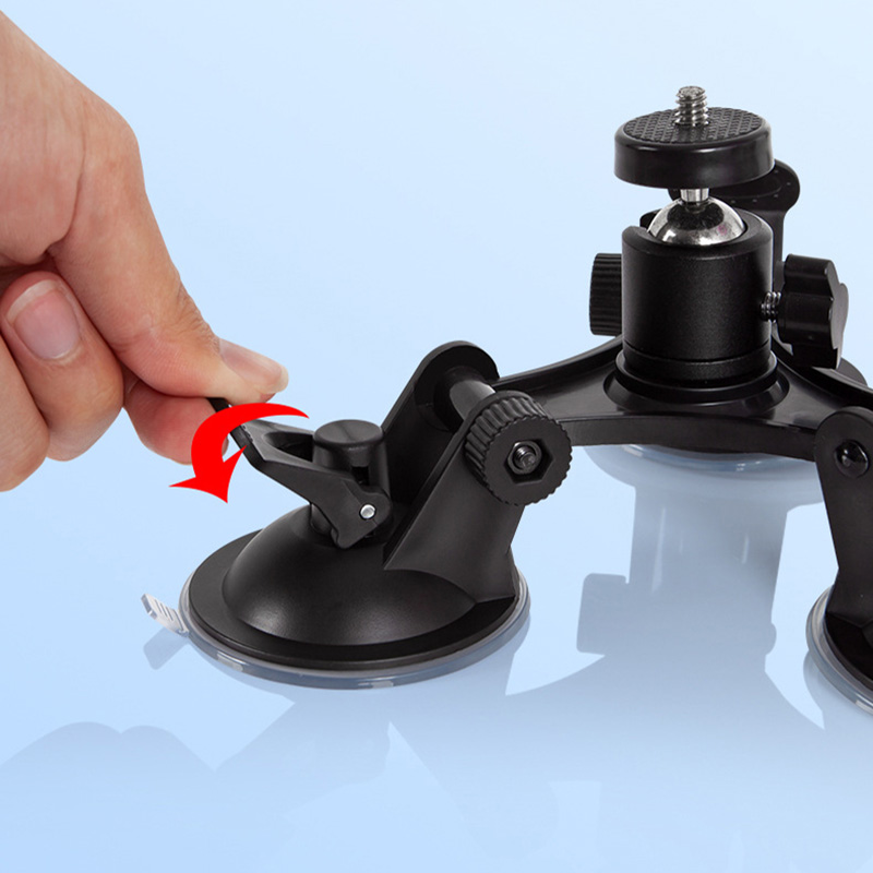 Sterke zuignap houder statief  - Fluid Head Tripod recensie en prijs