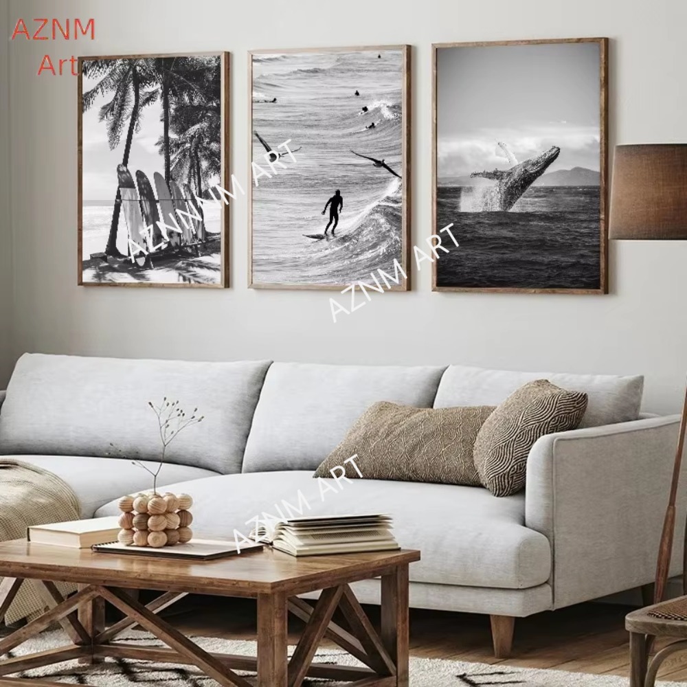 1PC, Fijn Surfen Zwart-wit Fot - Photography Black And White recensie en prijs