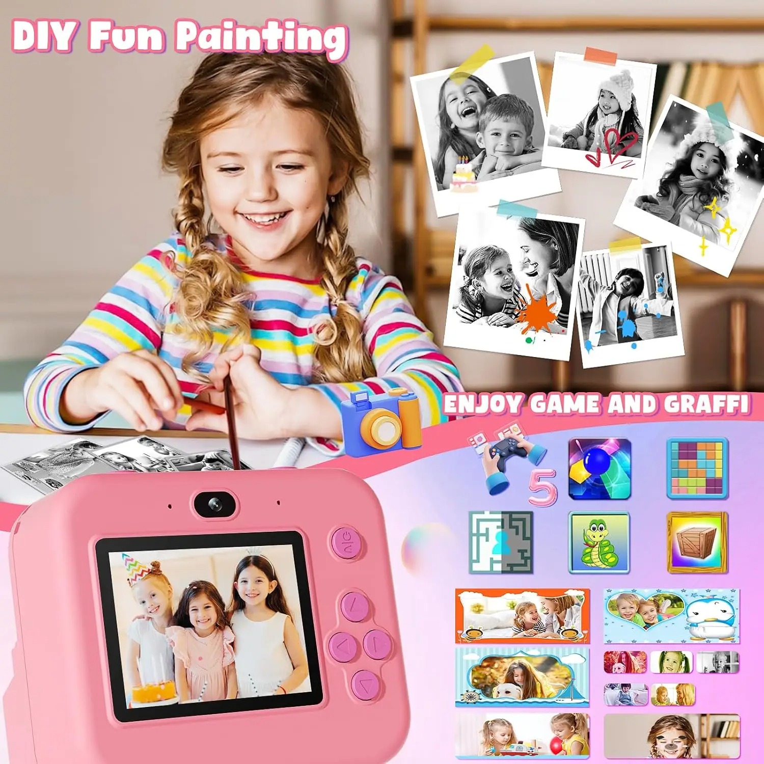 newInstant Print Camera Met 32 - Photography Close Up recensie en prijs