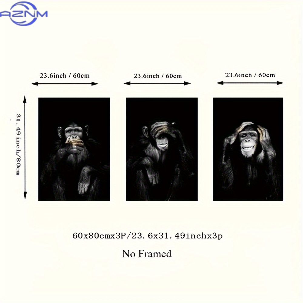 3 stks/set groot formaat ingel - Photography Black And White recensie en prijs